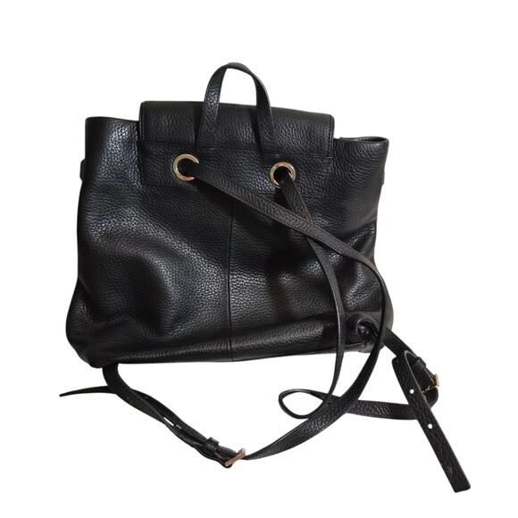 Kate Spade Chester Street Kacy Black Pebbled Leather M Backpack Purse WKRU4071 main image 6